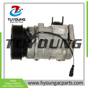auto ac compressor for Fiat New Holland Agriculture TRATOR MAGNUM 260/ 340/ 400 51432095 447220-3715 51432095R 10S17C 8pk 12v