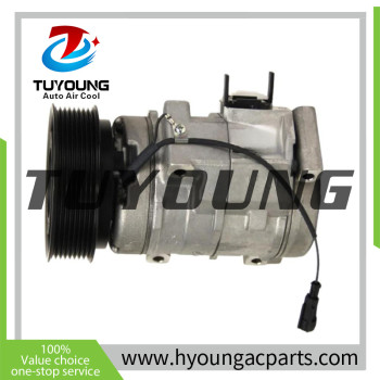 auto ac compressor for Fiat New Holland Agriculture TRATOR MAGNUM 260/ 340/ 400 51432095 447220-3715 51432095R 10S17C 8pk 12v