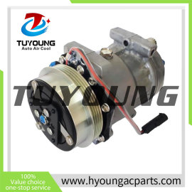auto ac compressor for Case / Iveco / New Holland  Sanden 7H15 24V 4PK