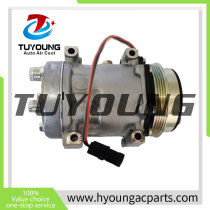 auto ac compressor for Case / Iveco / New Holland  Sanden 7H15 24V 4PK