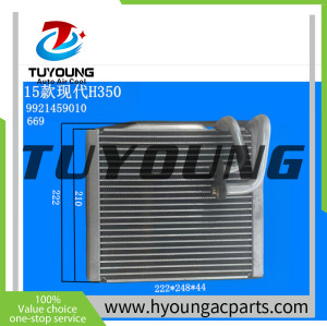 97927CG000 9921459010 Auto Air Conditioning Rear Evaporators 44*222*248 mm for Hyundai Staria