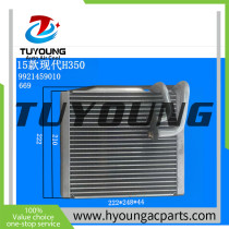 LHD 97927CG000 9921459010 Auto Air Conditioning Rear Evaporator Hyundai Staria 44*222*248 mm