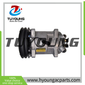 SD7H15 2pk 132mm 12v auto ac compressor for Deutz-Fahr 65204000 4363723 72504984 78571 850893N DZAK013 1012-14912 CO-2054CA 65204000