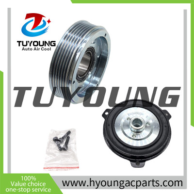 Auto ac compressor clutch for sanden PXE14 VW Caddy 6pk 113mm 12v bearing size: 35*52*20cm