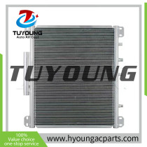 auto air conditioning Condenser for Liebherr 924 R920 520*598*26 mm joint External R12 interface