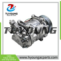 Sanden 7C16 1310 auto air conditioner compressor Citroen C5 II 9671820480 9648138680 9656572480 9660555280 9663315480 6453PN 6453PQ 6453RA