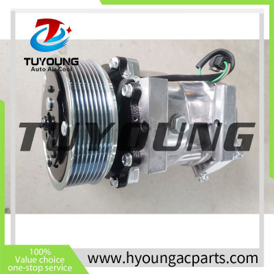 auto ac compressor For  universal model Sanden 7h15 8pk 24v