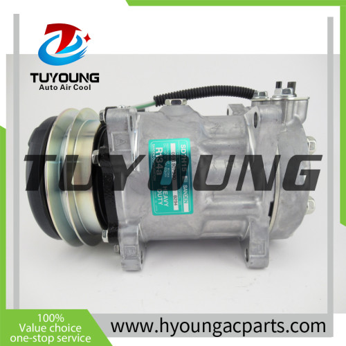 SD7H15 Auto AC Compressor for Trucks SANDEN 8294