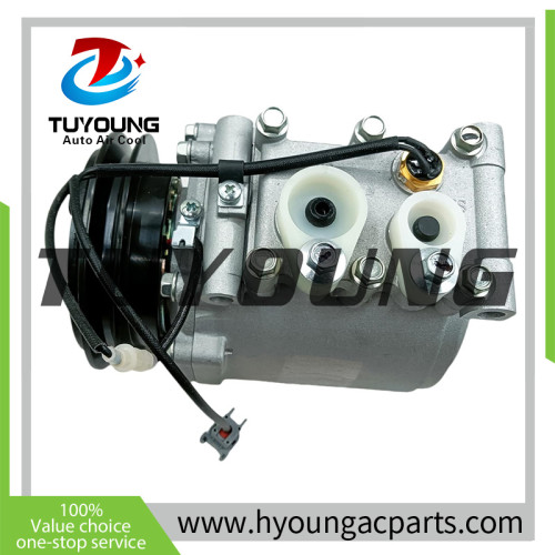 2PK auto ac compressor For Caterpillar CAT 307C 320C Excavator 4M40 3064 3066 1717495 171-7495 CA1717495