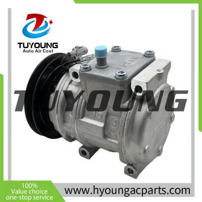10PA15C ac compressor Toyota Land Cruiser 1990 8831060460 047200-8780 147200-2060 147200-2061 447200-0320 447200-0321 447200-0420