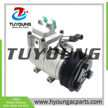 TUYOUNG China supply auto ac compressors for HYUNDAI MIGHTY TRUCK HD35/ HD65 HS15 8PK 119MM 12v 2010 992505L000，HY-AC2380