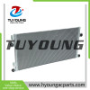22386057 CON0080 TC60116 6427 Auto Air Conditioning Condenser 845*415*15 mm for Volvo VHD