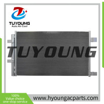 auto air conditioning Condenser for Nissan for Renault 921004575R 9211000Q0C fin 8mm 611*369*12mm
