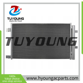 auto air conditioning Condenser for Nissan for Renault 921004575R 9211000Q0C fin 8mm 611*369*12mm