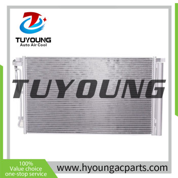 auto air conditioning Condenser for Kia Forte 97606M7000 ‎KI3030154 844 x 447 x 160mm fin 8mm