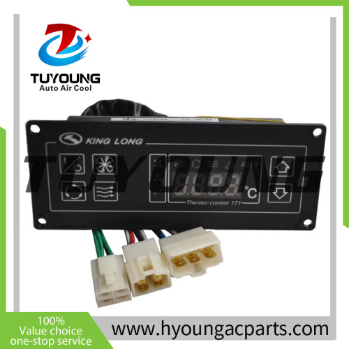 Automatic Ac climate control panel  for Kinglong bus 24V