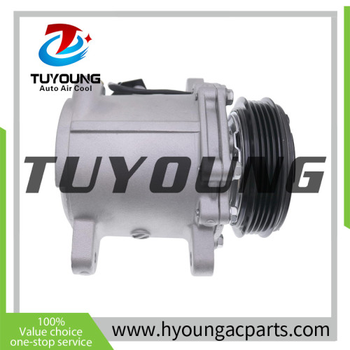MSC60C Auto AC Compressor AKC201A001 AKC200A001 for Mitsubishi Pajero Mini H56A 2319297 2202775 MB938810 MB938870 106mm 12V 4PK
