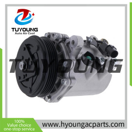 MSC60C Auto AC Compressor AKC201A001 AKC200A001 for Mitsubishi Pajero Mini H56A 2319297 2202775 MB938810 MB938870 106mm 12V 4PK