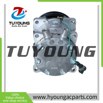 SD7H15 Auto AC Compressor for Komatsu Motor 1433064H9 2010097 12304999 1433064H91