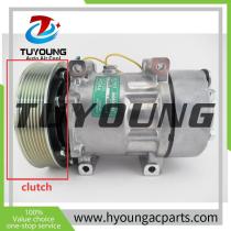 Sanden SD7H15 auto ac compressor clutch for 20-08192-AM For Renault Premium 370 380 410 430 450 460 2005 -3302341 JX3302341 ACP1122000P ACP1122000S 54029G 2008192AM 5010605063 1000ACC4341 RCACC4341
