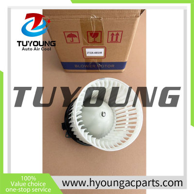 A Auto Air Conditioning Blower Fan Motors for 2022 Nissan Qashqai	S L4  75041 75041 Four Seasons 75041 2311919 6552854 BK6552854 272264BG0B 272264BU0A 272264BU0B 2613545 PM4857 NI3126126