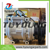 Komatsu ac compressors 10PA15C 447200-0240 447200-0246 447200-1741 447300-1440 DCP99820 20Y-979-2880 20Y-979-3110 20Y-979-3111 20Y-979-D380 421-072-1520