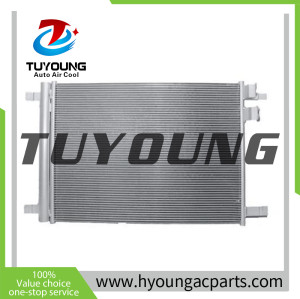 2QB820411 875612 Auto Air Conditioning Condenser for VOLKSWAGEN