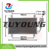 DB3R-61-480A DB3R61480 DB3R61480A 27015701 Auto Air Conditioning Condenser 602 mm*322 mm*12 mm for Mazda 2