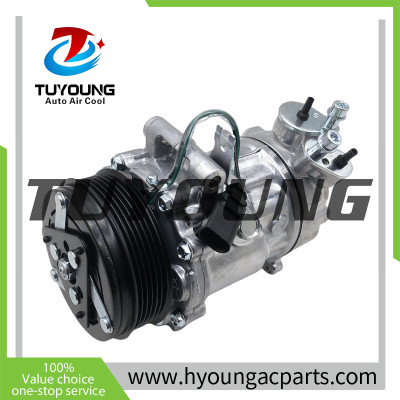 Auto A/C compressor 6V12 Audi VW FOX/POLO SKODA 6RF820803C 6R0820803B 5U0820803F 0282909253 6R0820803A 6RF820803 6RF820803A