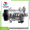 9822101380 98221017 auto ac compressor 6SEL16C Citroen DS4 DS5 Peugeot 3008 5008 648738 9822101780 447260-1920