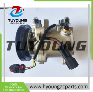 SV06E car ac compressor for Caterpillar Crawler excavator 2834170 283-4170 447190-622 447260-5700 447260-5701