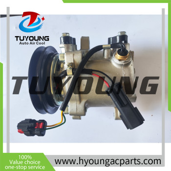 SV06E car ac compressor for Caterpillar Crawler excavator 2834170 283-4170 447190-622 447260-5700 447260-5701