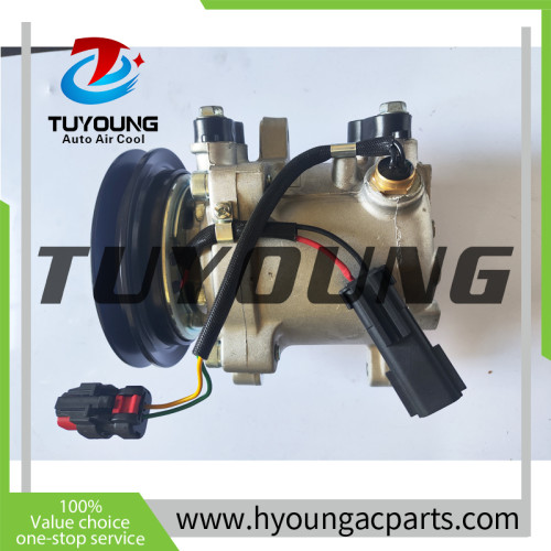 SV06E car ac compressor for Caterpillar Crawler excavator 2834170 283-4170 447190-622 447260-5700 447260-5701