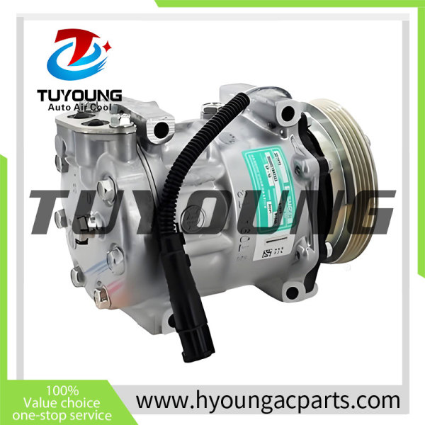 sanden 7h15 car ac compressor for MAN TGX I 26.360 2016-09 - 2021-09 51779707038 CAC67009 CAC67009AS CAC67009GS 1.1546 K11546 51779707038 6186 1.1546 K11546 51.77970-7038