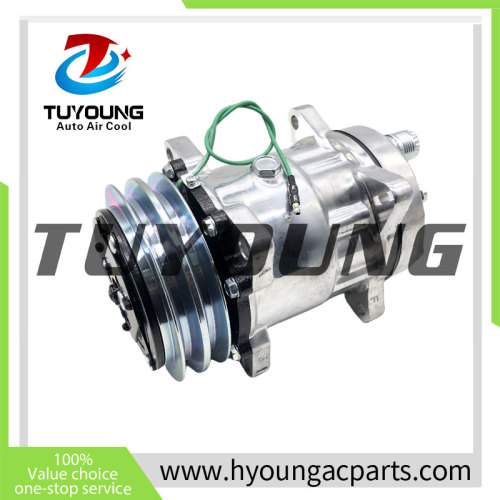 Auto AC Compressor for excavators AM1506732 Ammann Roller ARS200 SD 7H15 2pk 24v