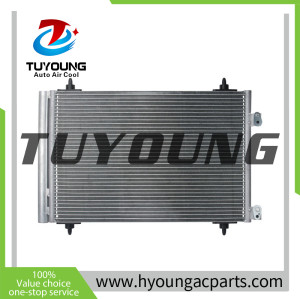 6455HT 6455EV 6455EW 6455GL Auto Air Conditioning Condenser 528*361*16 mm for Citroën C4
