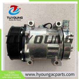 auto ac compressor for Western Star 5900 for SD7H15 12V 8PK 119mm SKI4822  4822SAN 2004822 3551405C1  3551405C1  3551405C1 5512346 6512346 7512346 ABPN83304403