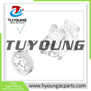 99250-58110 9925058110 A5W00161D CO1036B 010322   car ac compressor clutch coil for  Hyundai Bus County (2007-2014)