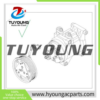 99250-58110 9925058110 A5W00161D CO1036B 010322   car ac compressor clutch coil for  Hyundai Bus County (2007-2014)