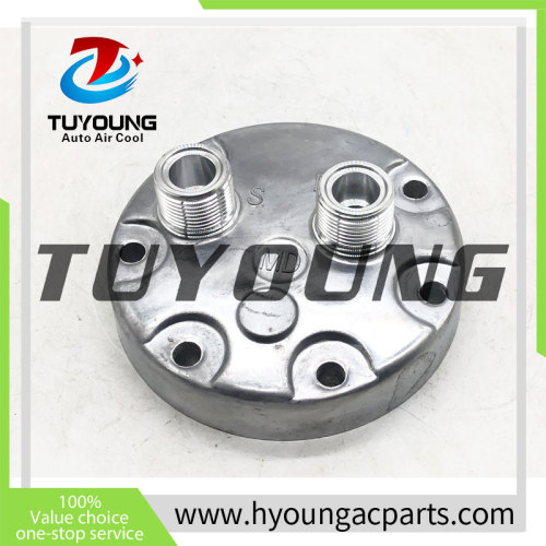 SD7H15 Auto ac compressors back cover / rear head  for  excavators AM1506732 Ammann Roller ARS200  SD 7H15