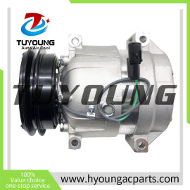 V5 Auto AC compressor for Hyundai Fork/Wheel/Crawler Excavator 11Q690040 11Q6-90041
