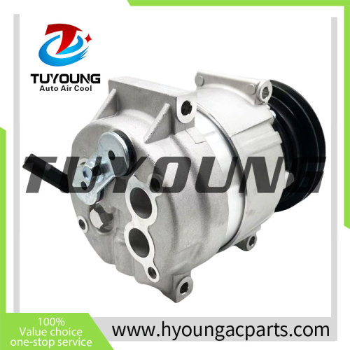 V5 Auto AC compressor for Hyundai Fork/Wheel/Crawler Excavator 11Q690040 11Q6-90041