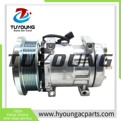TUYOUNG high quality SD7H15 4769 auto AC compressor for Caterpillar Case-IH New Holland tractor 4301 1630872 2777245