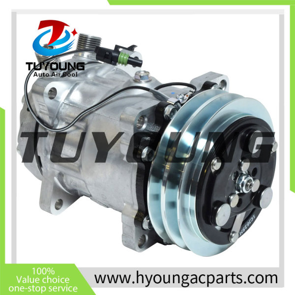 SD7H15 Auto AC Compressor for Sanden Models MODELS 4501-4750 4664 0042 0244 N83304052 N83304062 N83304363 N83304452 592004 525693 525748 525751 CO 4664 Sanden 4367