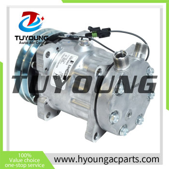 SD7H15  Auto AC Compressor for  Sanden Models MODELS 4501-4750 4664 0042 0244 N83304052 N83304062 N83304363 N83304452 592004 525693 525748 525751 CO 4664  Sanden  4367