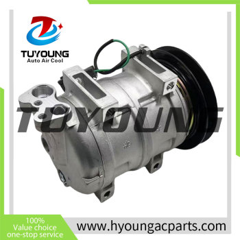 DKS15CH auto AC compressor for  Hitachi John Deere Kobelco Komatsu 506011-9910 22B-979-1631 22U9791711 22B9791631 4425700 4456130 4663927