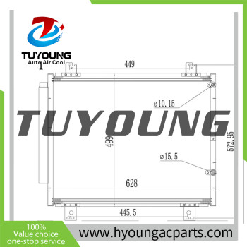 Auto Air Conditioner ac Condensers For Toyota Hiace 2006-2013 88450-26120 8845026120 DCN50118 M7280830