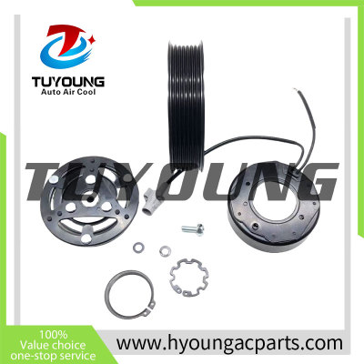 10S11C Auto AC Compressor clutch for  TOYOTA VIOS 88320-0D020 884100D100 884100D130 884100D160  7PK 121mm 12v