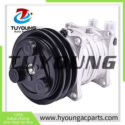 Auto AC Compressor for Shuttle Bus 448-46011 502-220A 103-56011 44846011 10356011 QP16 1180 75R8712 2521180 500630-9034 500630-9320 5006309034 5006309320 502220A