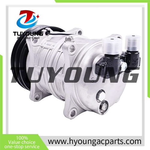 Auto AC Compressor for Shuttle Bus 448-46011 502-220A 103-56011 44846011 10356011 QP16 1180 75R8712 2521180 500630-9034 500630-9320 5006309034 5006309320 502220A